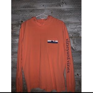 Vineyard vines orange hoodie